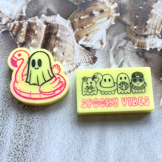 Marzipan & Sugared Almond Bliss ~ Spooky Vibes/Ghost Floaty Wax Melt