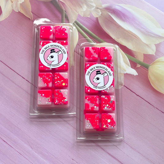 Frosted Strawberry Fairy ~ House Blend Wax Melt Snap Bar