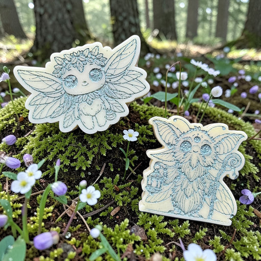 Laotian Oud & Sandalwood (Penhaligan) ~ Pack of 2 Dreamwood Winged Guardians Wax Melts