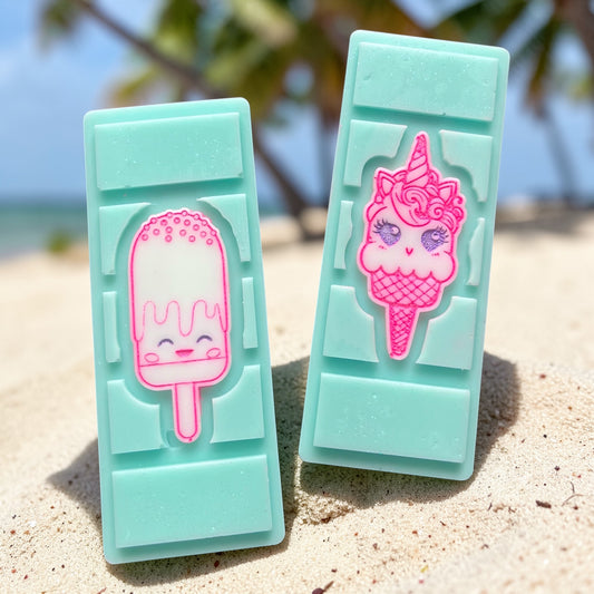Brazilian Beach (Sol De Janeiro) ~ Popsicle/Unicorn Wax Melt Snap Bar