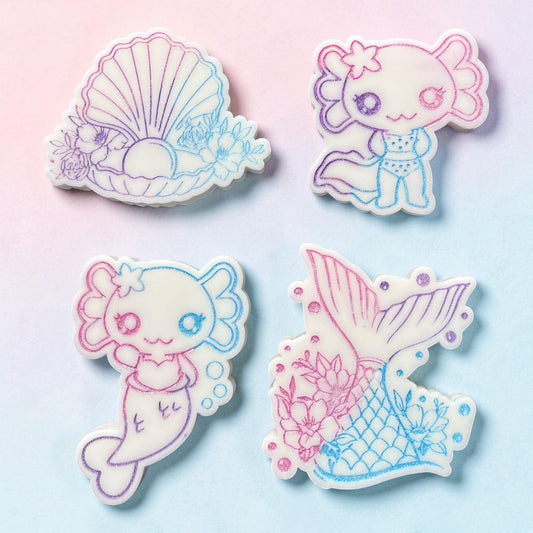 Sandy Seychelles (House Blend) ~ Mermaid, Shell, Axolotl Wax Melt