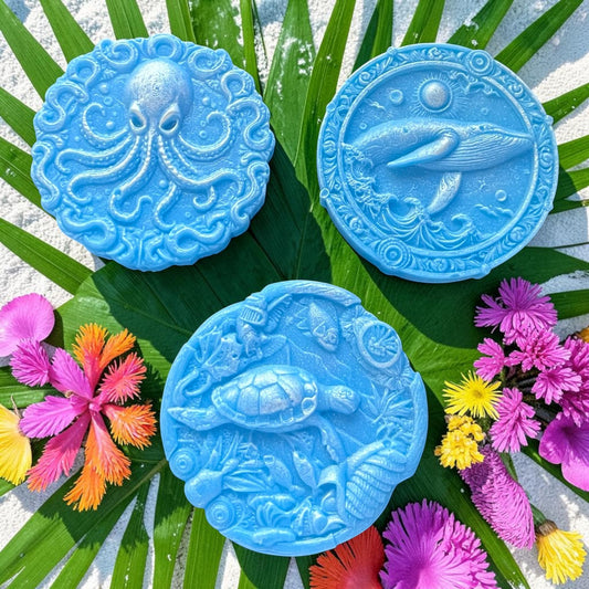 Under The Sea ~ Turtle, Whale, Octopus Shaped Wax Melts