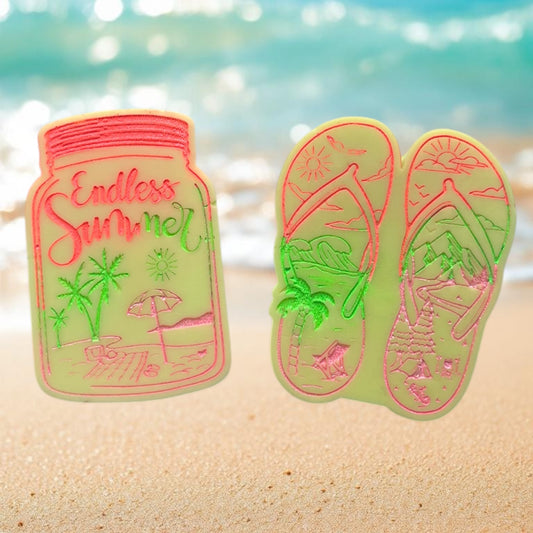 Sundays in Rio (SDJ) ~ Flip Flops, Endless Summer Jar Wax Melt