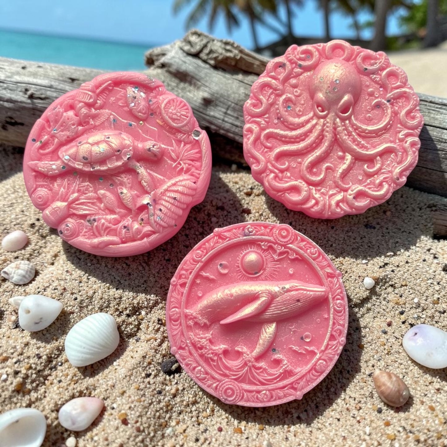 Brazilian 40 (SDJ) ~ Turtle, Whale, Octopus Shaped Wax Melts