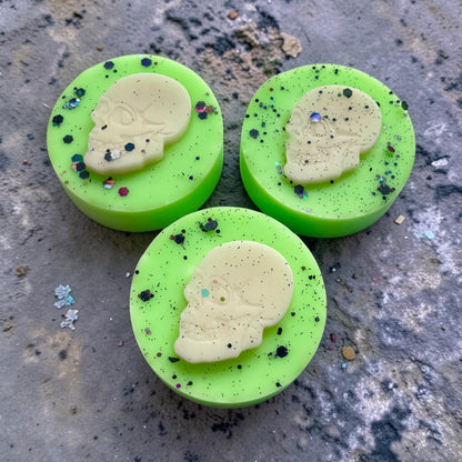 Energy Beast ~ Skull Round Wax Melt
