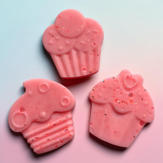 Lemon Sorbet & Peach Lemonade ~ 3 x Cup Cakes Wax Melts