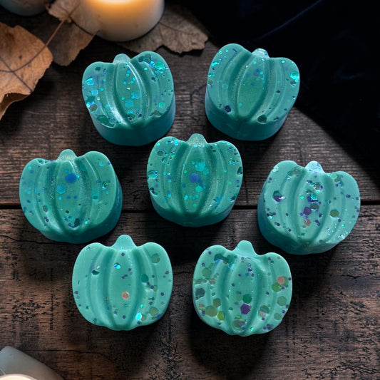 Hot Baked Apple Pie ~ 3 x Pumpkin Shaped Wax Melts