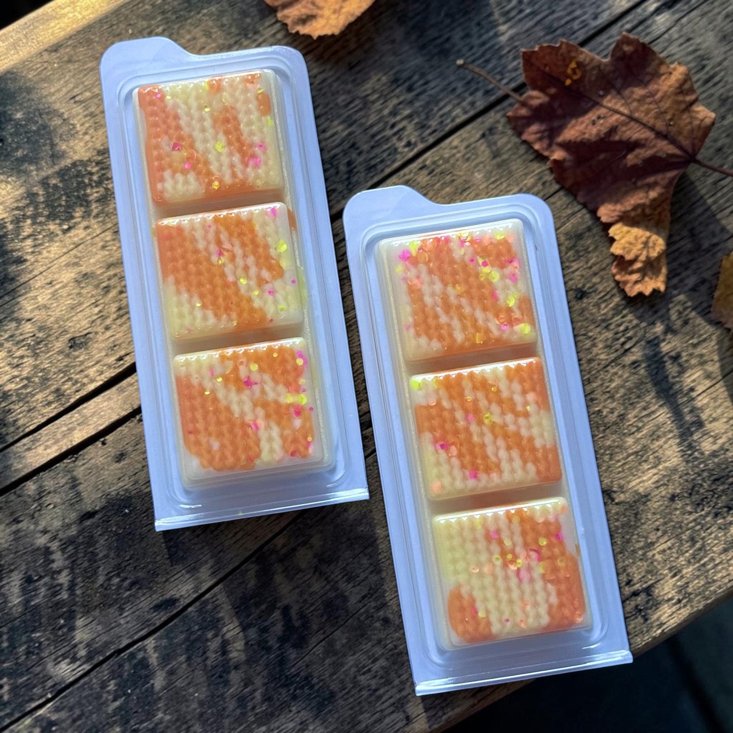 Candy Corn Martini Wax Melt Snap Bar