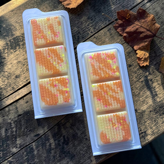 Candy Corn Martini Wax Melt Snap Bar