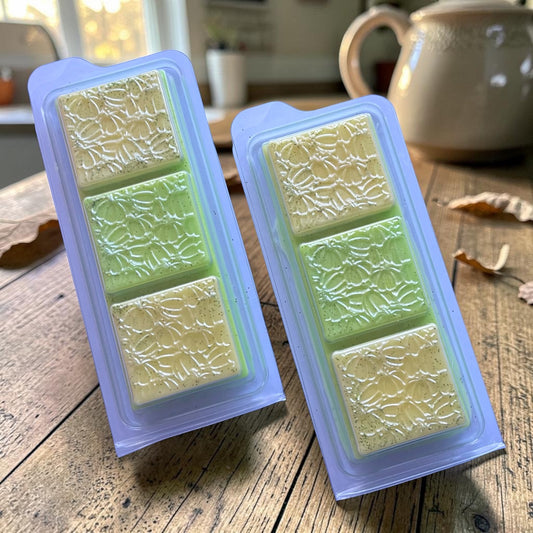 Apple Crumble & Custard Wax Melt Snap Bar