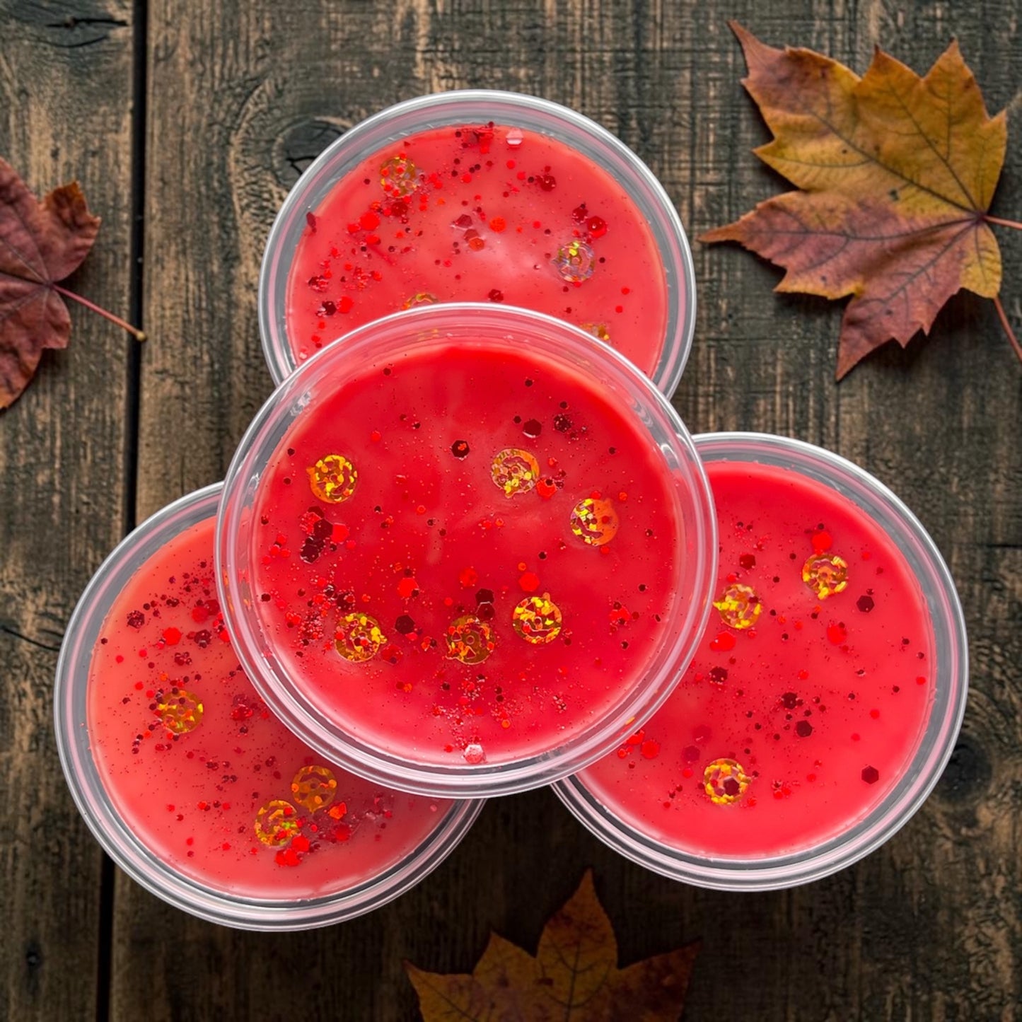 Cranberry Pumpkin Spice (Sc*ntsy) ~ Round Pot Wax Melt
