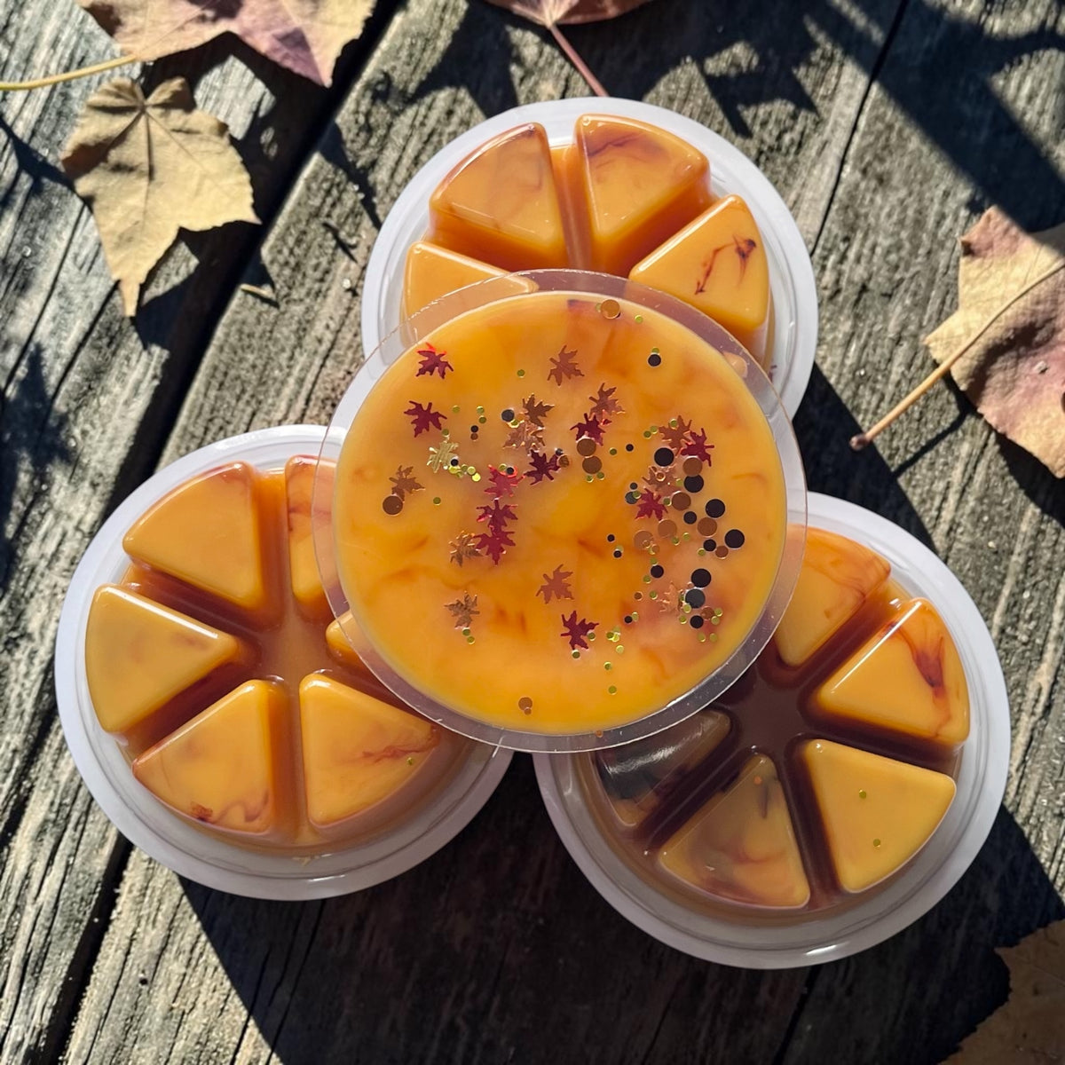 Maple Cinnamon Twist ~ 6 Segment Wax Melt