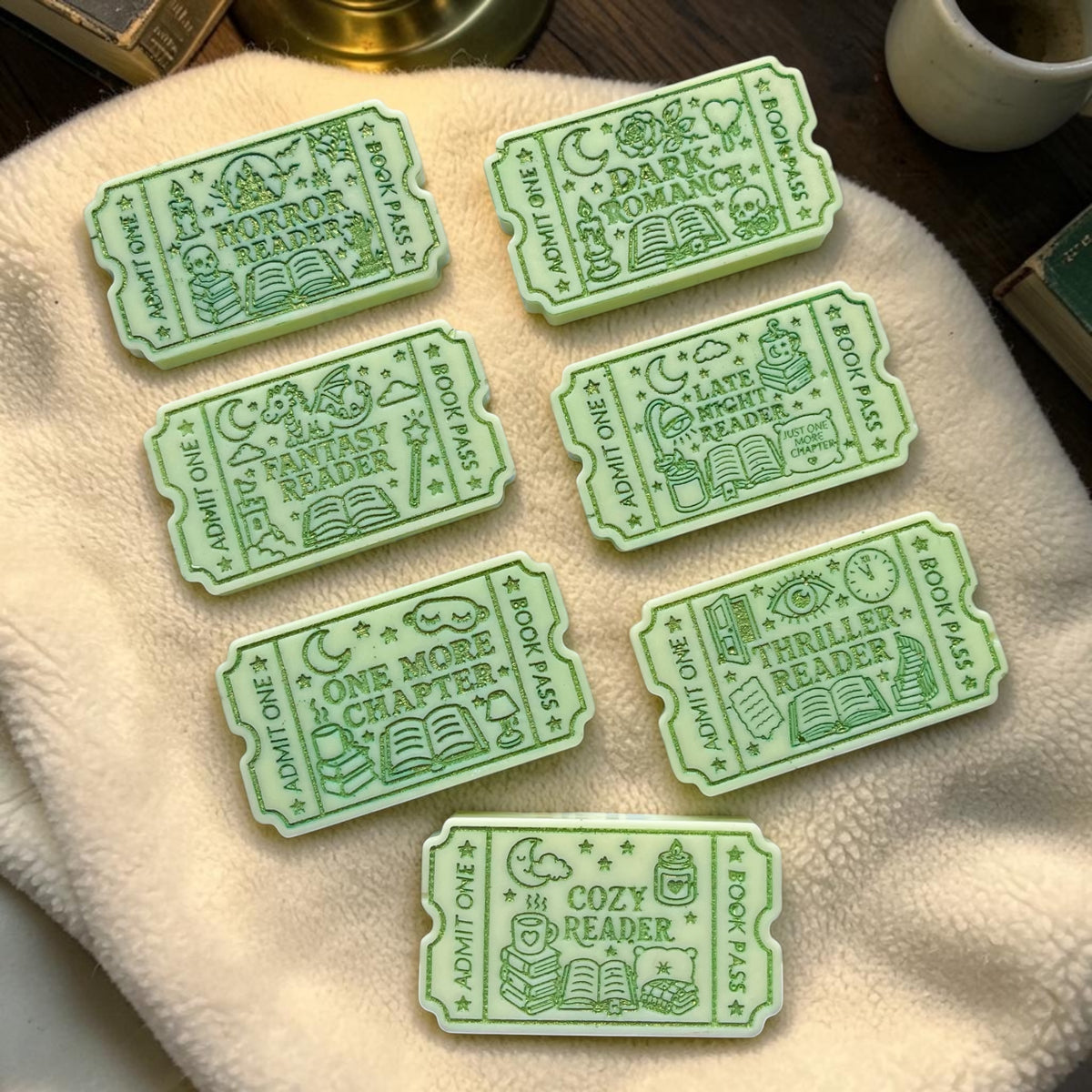Matcha Latte (Perfume) ~ Book Pass Wax Melt