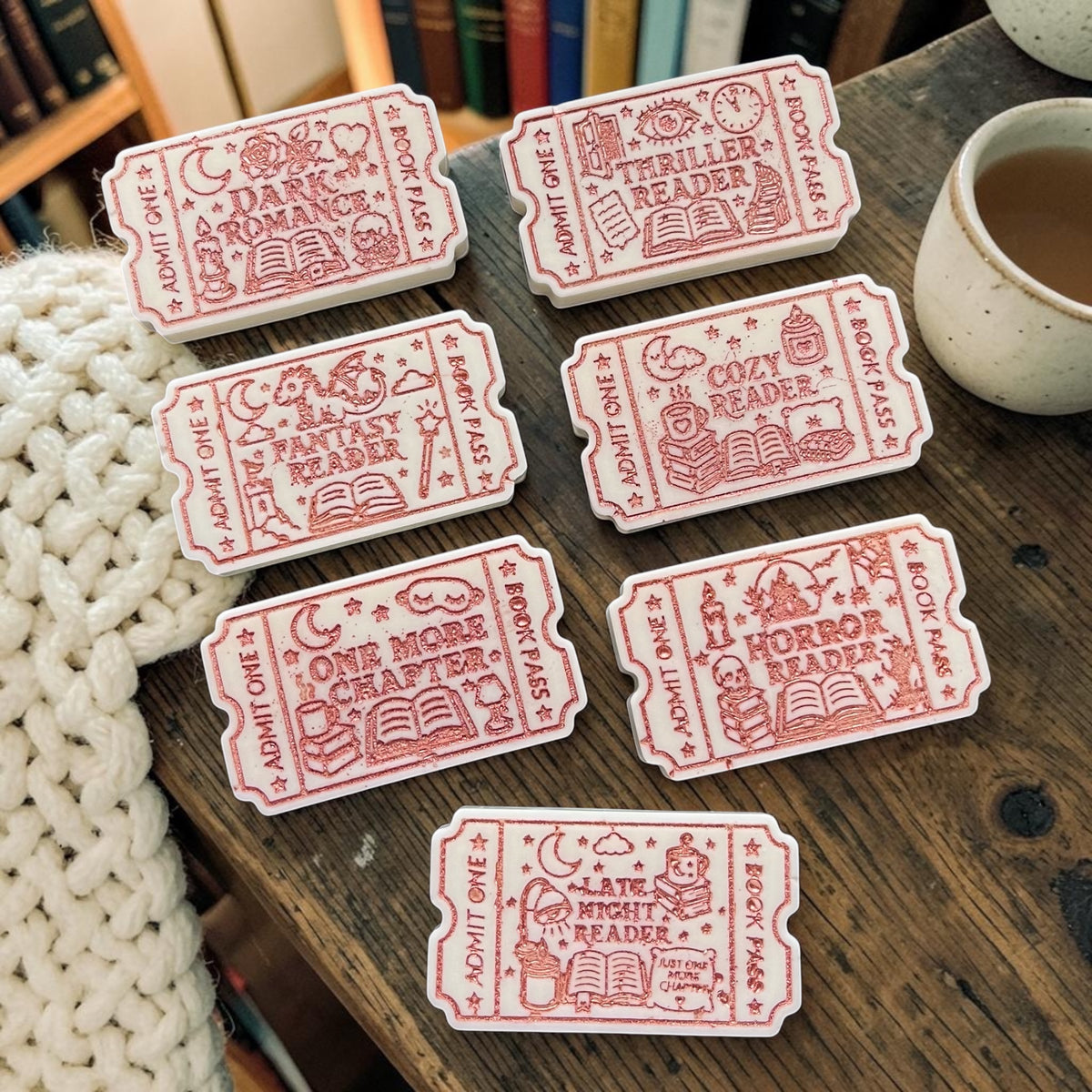 Vanilla Latte (Perfume) ~ Book Pass Wax Melt