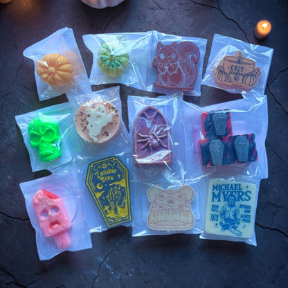Bargain Boo Bundle ~ Candy Corn Ghost Shaped Warmer & Wax Melts