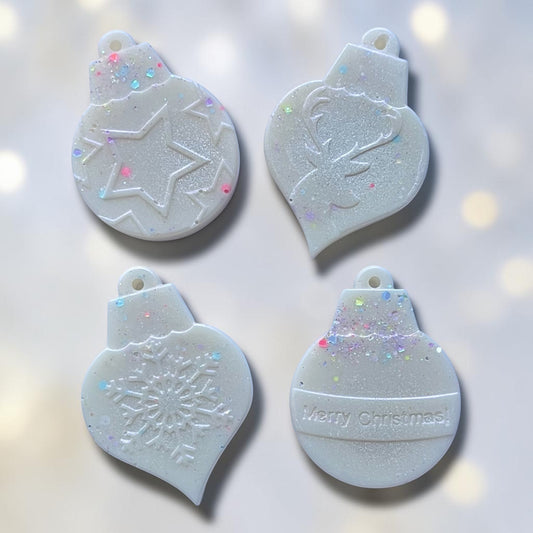 Christmas Tree ~ 2 Pack Christmas Bauble Wax Melts