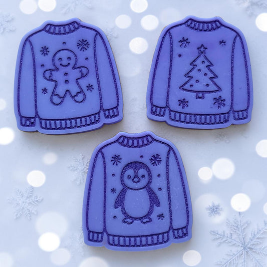 Winter Lilac & Almond Woods ~ Christmas Jumper Wax Melt