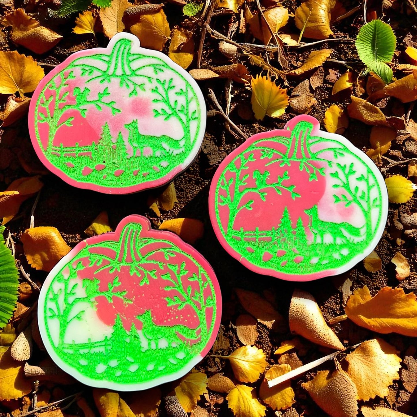Rosy Apple & Vanilla ~ Fox Pumpkin Wax Melt