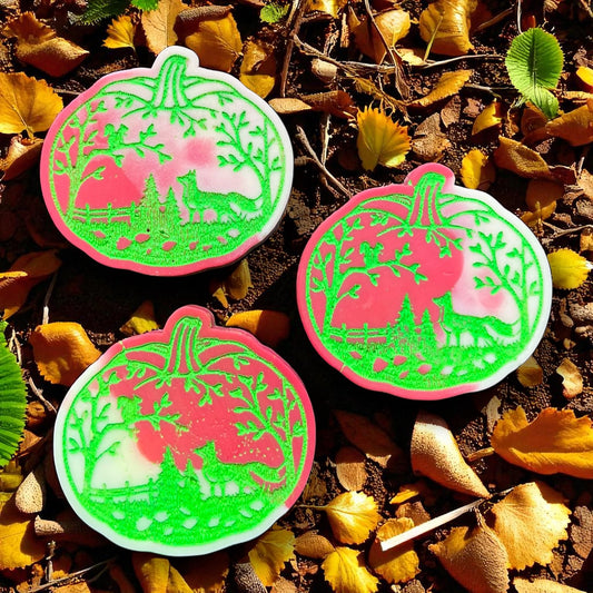 Rosy Apple & Vanilla ~ Fox Pumpkin Wax Melt