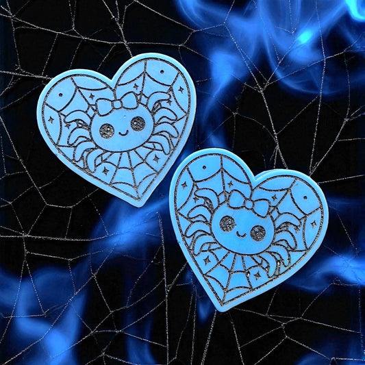 Haunted Woods ~ Cute Spider Heart Wax Melt