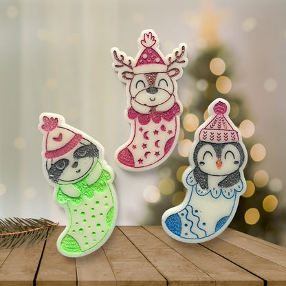 Caramelised Pecans ~ Pack of 3 Animal Stocking Wax Melt