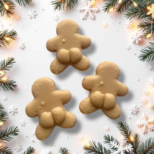 Christmas Market ~ Cheeky Gingerbread Man Wax Melt