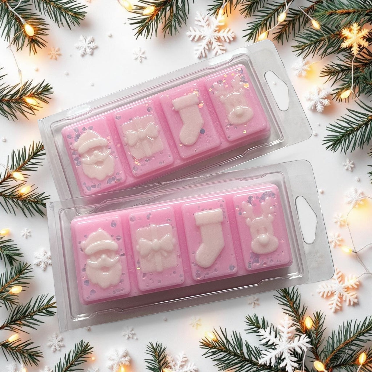 Candy Cane & Cosy Vanilla (House Blend) Wax Melt Snap Bar