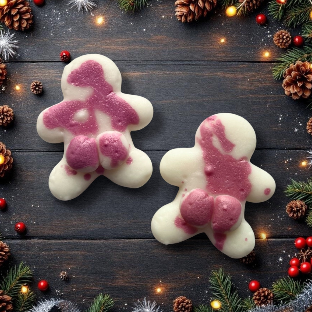 Bakewell Tart ~ Cheeky Gingerbread Man Wax Melt