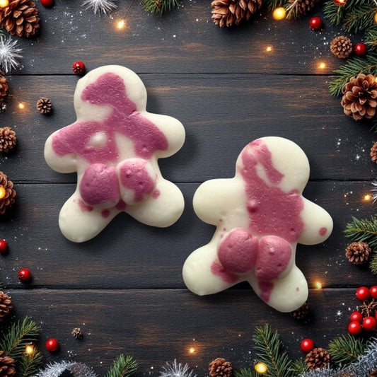 Bakewell Tart ~ Cheeky Gingerbread Man Wax Melt