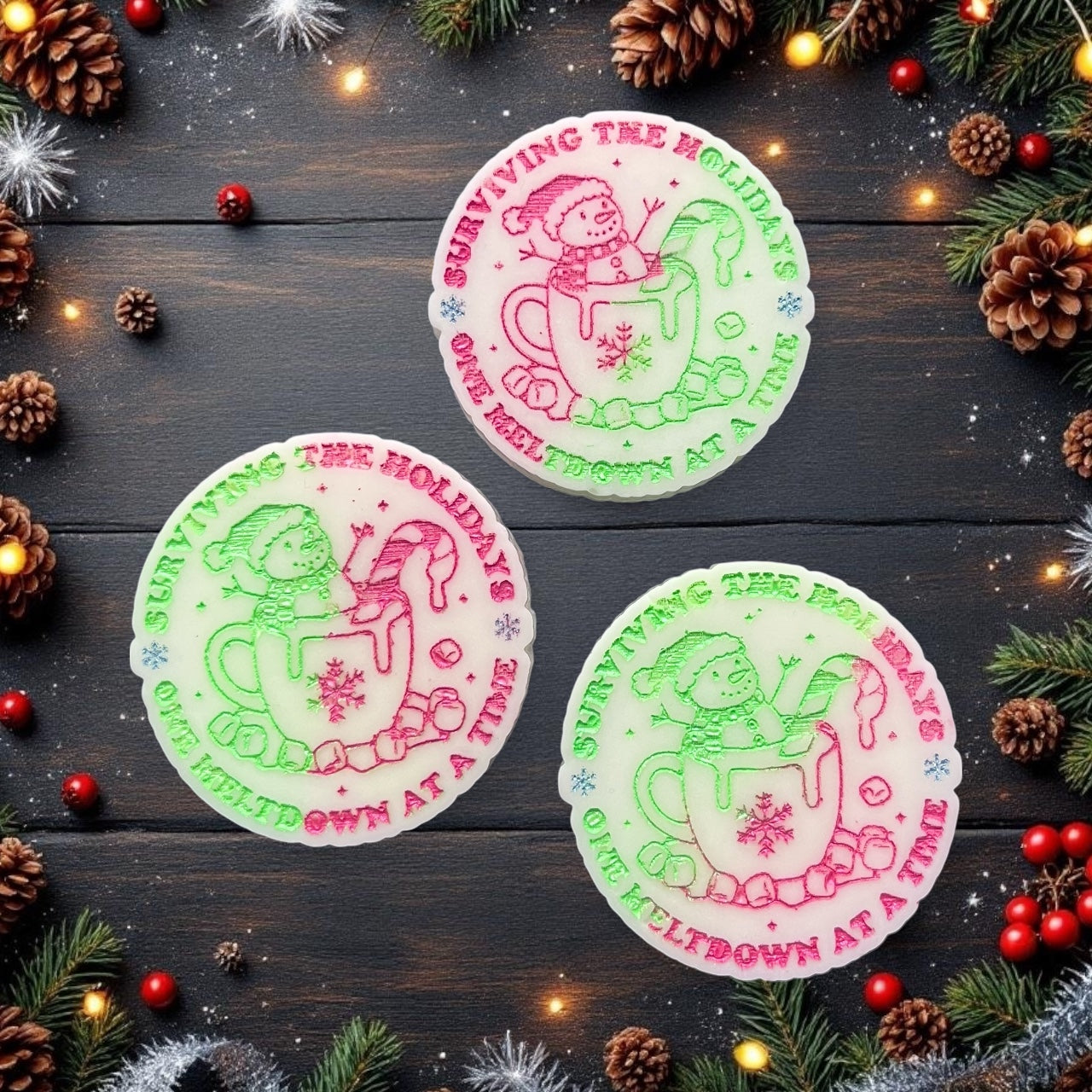 Ripened Fig & Apple (Yankee) ~  Surviving The Holidays One Meltdown At A Time Wax Melt