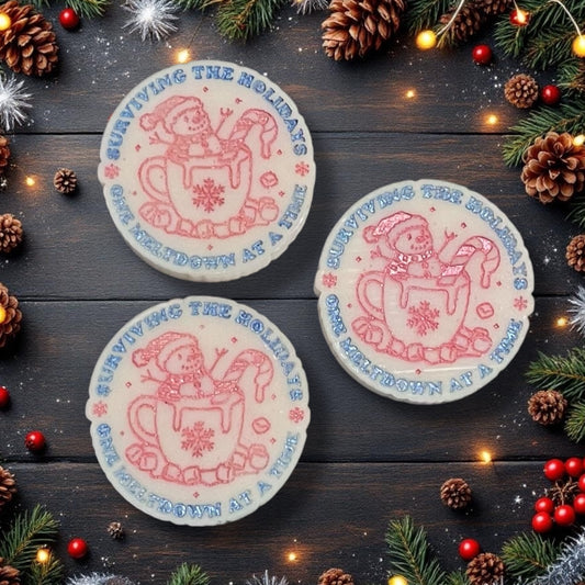 Coconut Snowball ~ Surviving The Holidays One Meltdown At A Time Wax Melt