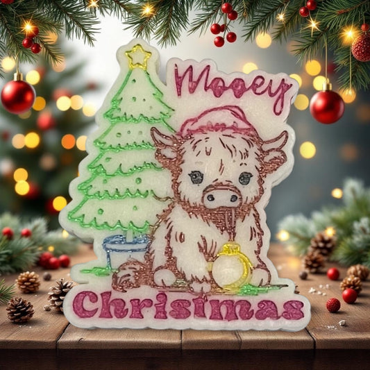 Spiced Cocoa & Candy Cane ~ Mooey Christmas Wax Melt