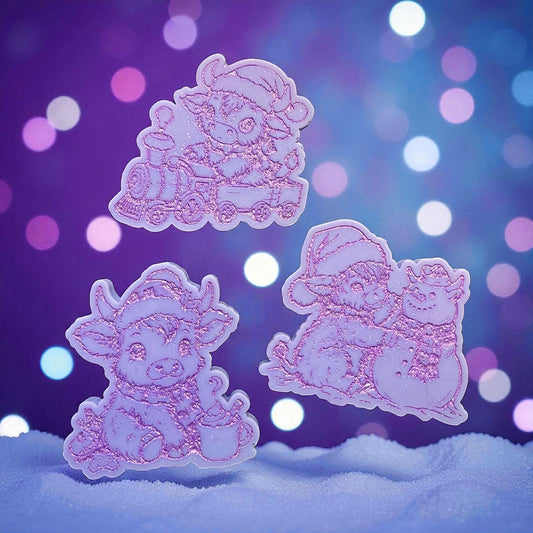 Blackberry Frost & Cedarwood ~ Cow Wax Melt