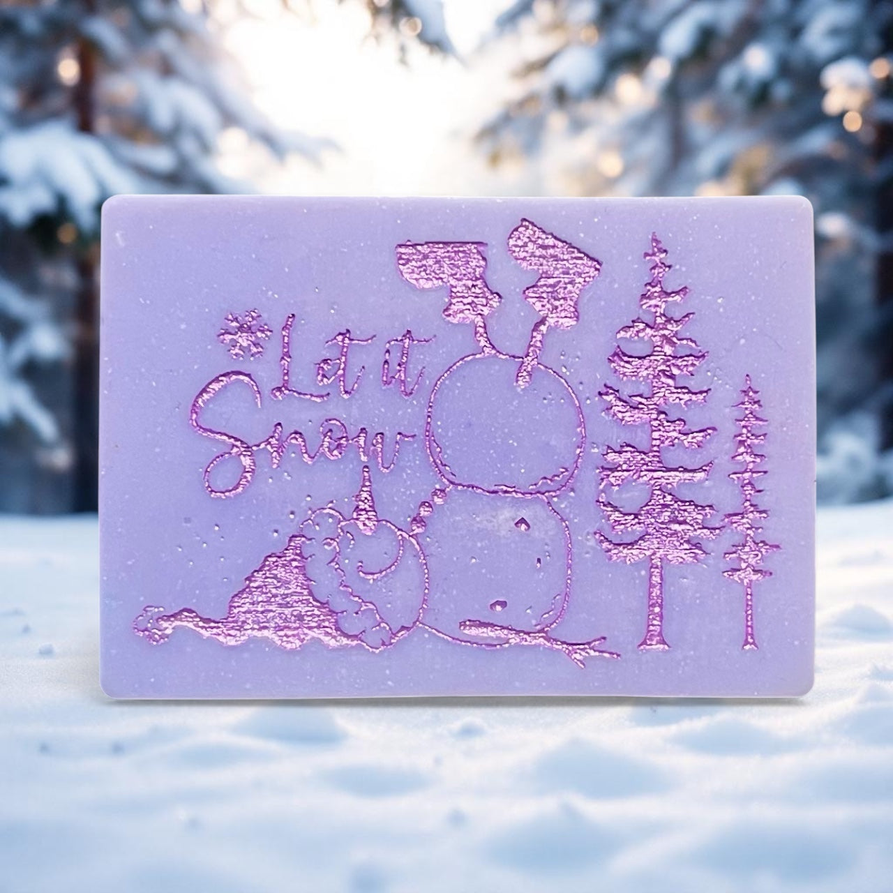 Blackberry Frost & Cedarwood ~ Let It Snow Wax Melt