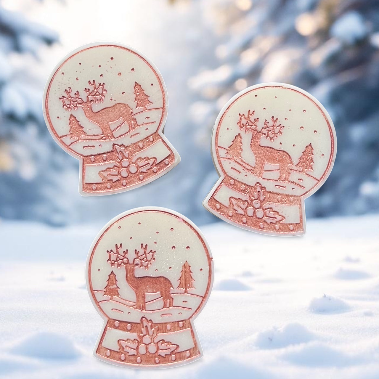 Spun Sugar & Festive Fruits (Yankee) ~ Snow Globe Wax Melt