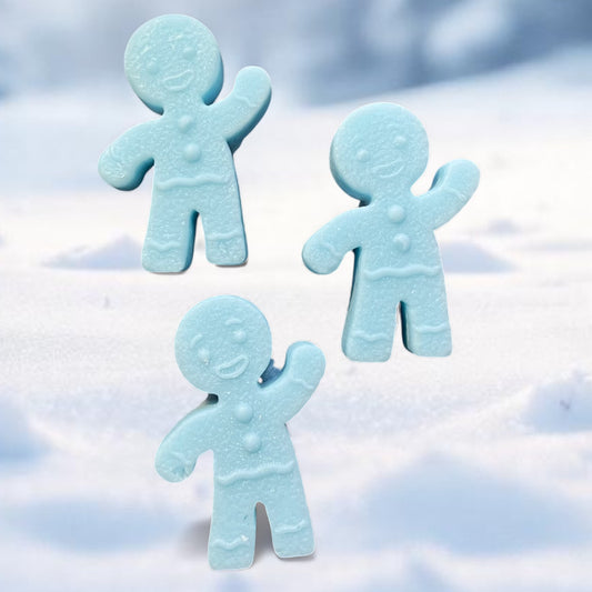 Blue Grotto (Sc*ntsy) ~ Mini Gingerbread Man Wax Melt