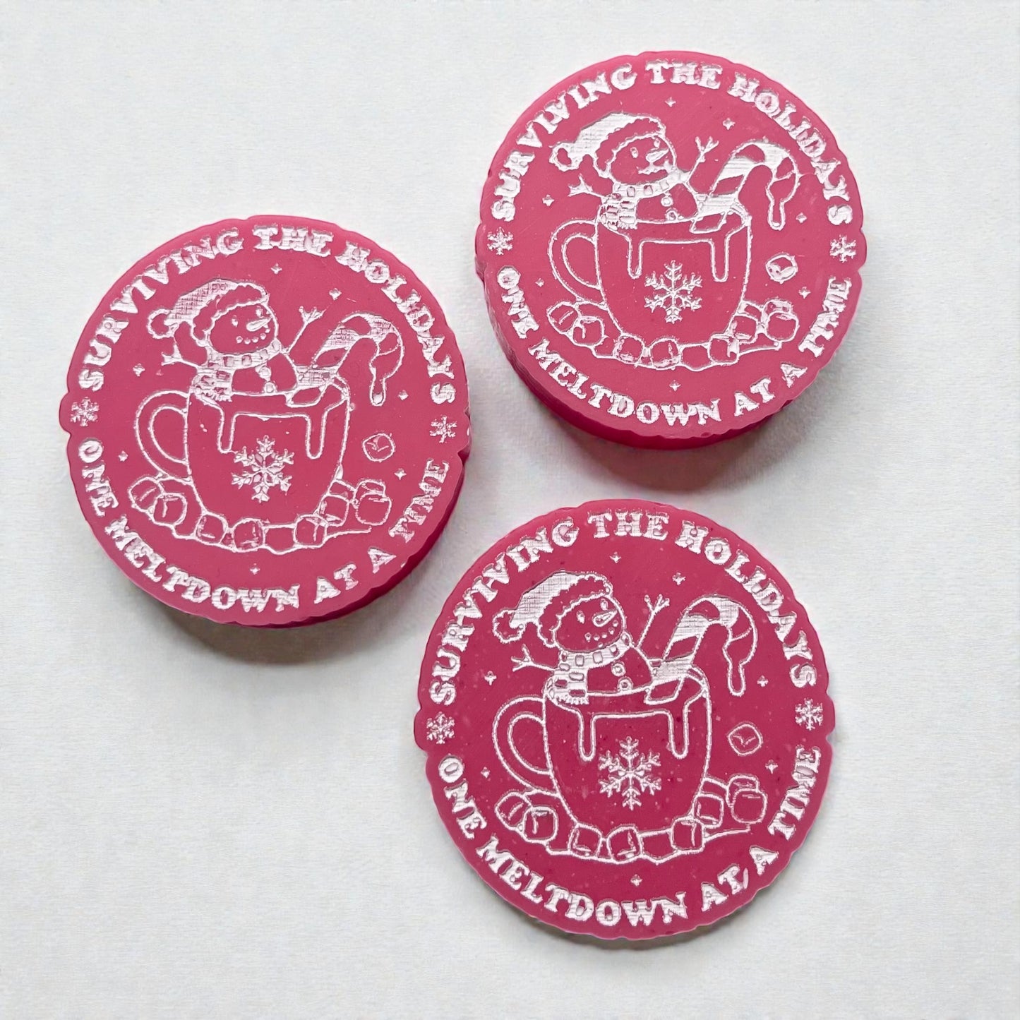 Father Christmas ~  Surviving The Holidays One Meltdown At A Time Wax Melt (Copy)