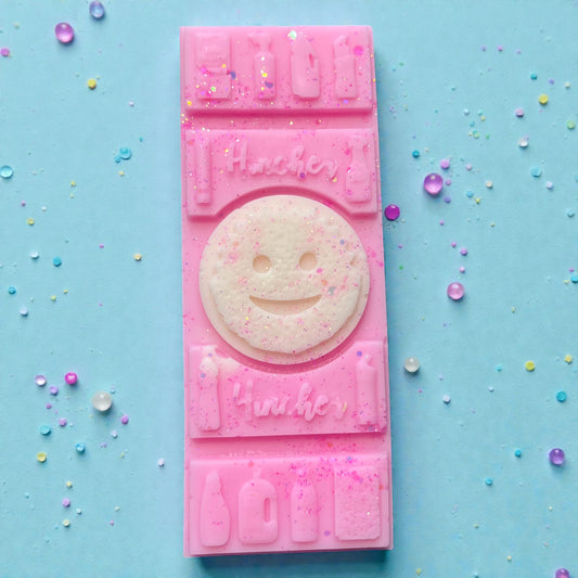 Frosted Rose Wonderland ~ Hincher Wax Melt Snap Bar