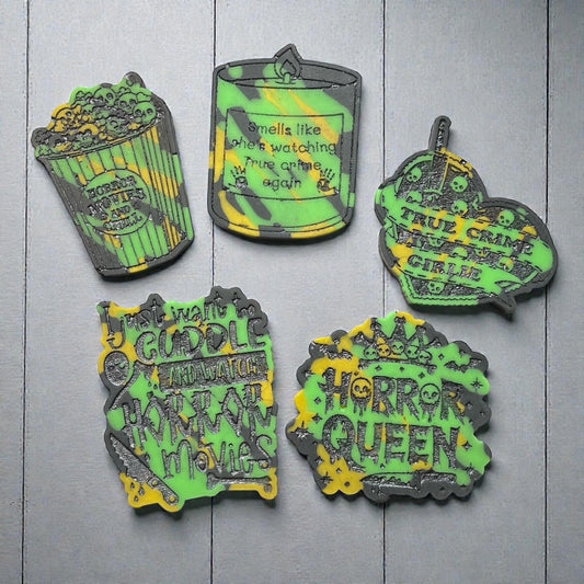 Fizzy Sweet ~ Horror Movies/True Crime Wax Melt