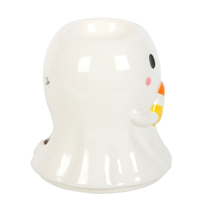 Candy Corn Ghost Shaped Oil and Wax Warmer